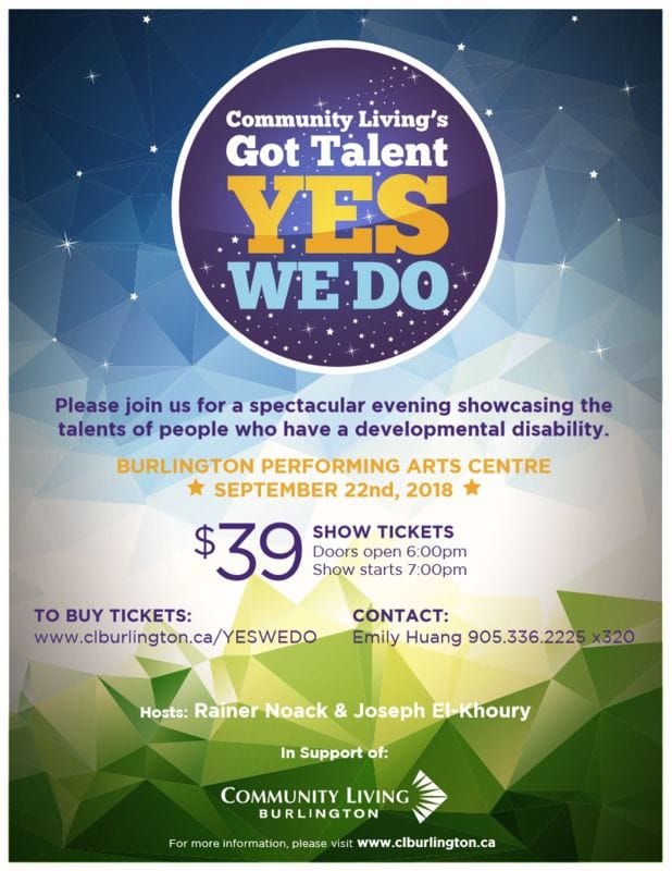 Mark Your Calendars...Community Living's Got Talent Show coming In September... Mark Your Calendars...Community Living's Got Talent Show coming In September...